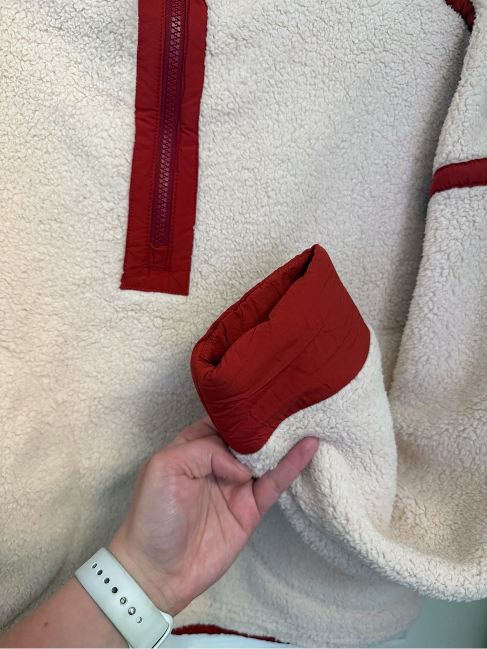 NWOT FP Movement Mountain High Half-Zip Fleece - Picture 9 of 10